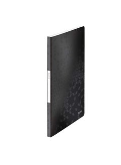 Buy Leitz Wow Display Book A4 20 Pockets Black in UAE