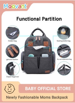 Buy Large Baby Diaper Bag Waterproof Baby Stroller Backpack Multifunctional Diapers Changing Backpacks Fashion Mommy Backpack Pregnant Women Travel Backpacks Baby Care Bags for Newborn Mother/Father in Saudi Arabia