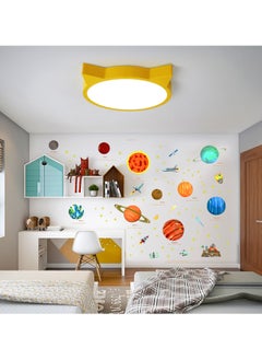 Buy Planet Stars Kids Room Bedroom Home Decoration Wall Sticker in UAE