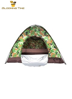 Buy Camping Tent 2-3person camouflage outdoor camping tent/windproof, rainproof, and mosquito proof in UAE