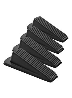 اشتري Door Stopper Set Pack of 4 Large Door Stopper Wedge Multi Surface Design to Sliding or Marking Floors Blocker for Home or Office في الامارات