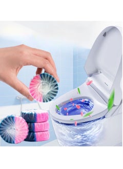 Buy Toilet Bowl Cleaner 5-pack, Long-lasting Toilet Bowl Cleaner Tablets With Slow-release Technology to Remove Tough Stains, Automatic Toilet Bowl Cleaner to Deodorize and Descale in Saudi Arabia