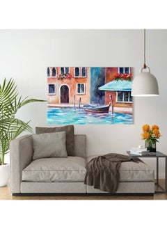 Buy Canvas Wall Art, Abstract Framed Portrait of beautiful summer day in Italy in Egypt