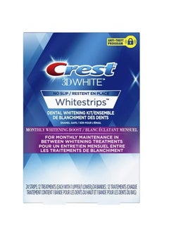 Buy Crest 3D White Teeth Whitening Strips 24 Strips in Saudi Arabia
