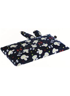 Buy Medical pillow for newborns and infants - a comfortable pillow for the child with a washable velor outer cover and cheerful colors, decorated navy blue in Egypt