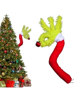 Buy Elf Body Tree Decoration Green Elf Plush Head Hand and Legs DIY Xmas Tree Decor Home Party Supplies Elf Stuffed Toy in UAE