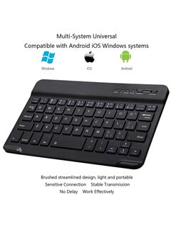 Buy Wireless Keyboard Bluetooth Rechargeable Keyboard For All in UAE