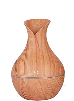 Buy Luxury Wood Grain Aroma Diffusers Essential Oil Diffuser for Large Rooms with 2 Mist Modes, 4 Timers, 7 Ambient Light Settings, Auto Shut Off, Humidifier for Home and Office in Egypt