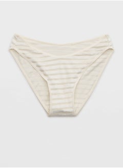 Buy Striped High Leg Bikini Bottom in UAE