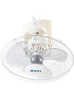 Buy Orbit Fan,16-inch Ceiling Fan, White Cooling Fan with 3 Speed Choices,360 Degree Oscillating Fan for Home and Office. in UAE