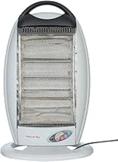 اشتري Natural Sky Halogen Heater 4 Candles 1600 Watt,Gray في مصر