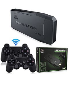 Buy Good Guys Games On TV Digital Video Game Console 10000 Games 4K Resolution With 2.4G Wireless Controllers Original in Saudi Arabia