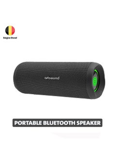 Buy Waterproof Portable Bluetooth Speaker Powerful Sound and Deep Bass 14h Play Time Safe USB-C Charging Protection Medium in UAE