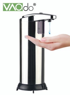 اشتري Automatic Liquid Soap Dispenser Touchless Battery Operated Hand Soap Dispenser with Adjustable Soap Dispensing Volume Control Dial Perfect for Commercial or Household Use في السعودية