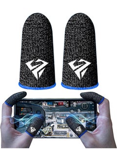 Buy High Quality Gaming Finger Sleeves For Mobile Gaming Super Highly Sensitive WASP Feelers Smooth Operation Sweat Absorbing Odorless Breathable Seamless Finger Sleeve For PUBG And Much Other Games Play in UAE