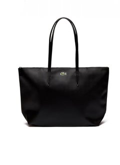 Buy Lacoste Women's L12.12 Concept Fashion Versatile Large Capacity Zipper Shoulder Bag Handbag in Saudi Arabia