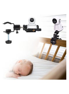 Buy Baby Monitor Mount SYOSI 360 Degrees Rotatable Adjustable Holder Flexible Camera Stand for Crib Nursery Baby Camera Monitor Mount Bracket in Saudi Arabia