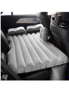 اشتري Car Air Mattress Travel Inflatable Back Seat Air Bed Cushion with Auto Pump and Two Pillows, Portable Camping Vacation Rest Sleeping Pad Fits Universal Suv Truck Minivan Separable Extended في السعودية