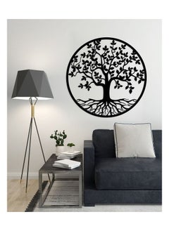 Buy Decorative tree of life wooden wall Art 80X80 cm in Egypt