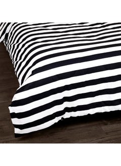 اشتري Malta 2-Pieces Stripe Printed Cotton Single Duvet Cover Set 200 x 135 cm في الامارات