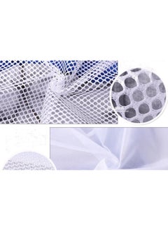 Buy Mesh laundry bag made of 100% nylon, size 40x60 cm in Saudi Arabia