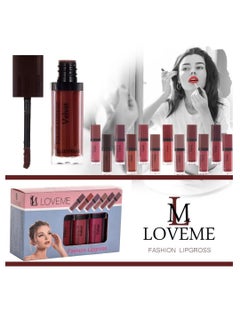 Buy 12-piece matte liquid lipstick set in Saudi Arabia