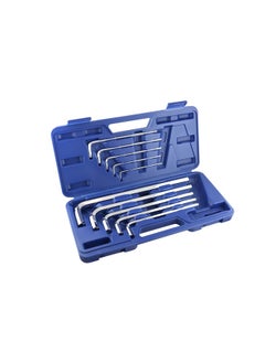 اشتري 10 - Pieces Extra Long Hex Key Wrench Set Twt-10441 في الامارات