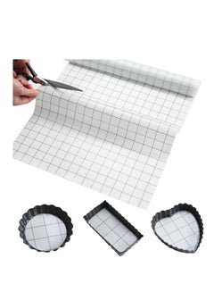 Buy Silicone Baking Mat Roll, 16IN*5FT Free Cutting, Non-Slip Pastry Mat, Non-Stick Reusable Air Fryer Liner, Oven Liners, Counter Mat, Freeze Dryer Mat, Easily Cut to Size, Fit All Ovens Pans in Saudi Arabia