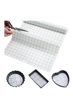 Buy Silicone Baking Mat Roll, 16IN*5FT Free Cutting, Non-Slip Pastry Mat, Non-Stick Reusable Air Fryer Liner, Oven Liners, Counter Mat, Freeze Dryer Mat, Easily Cut to Size, Fit All Ovens Pans in Saudi Arabia