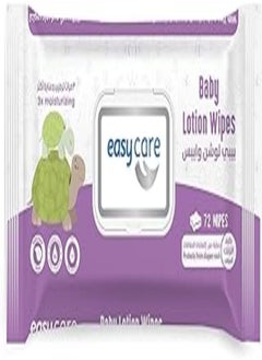 Buy Easy Care Baby Wipes with Lotion, 72 Wipes in Egypt