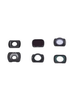 Buy ND & CPL Filter Kit for OSMO Pocket 3 - 6 Pack Includes ND16, CPL, Wide Angle, Macro, Streak Blue, and 1/4 Black Mist Filters, HD Optical Glass, Aluminum Frame, Magnetic with Storage Case. in UAE