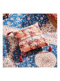 Buy Mahrgan Aara Printed Patchwork Cushion in UAE
