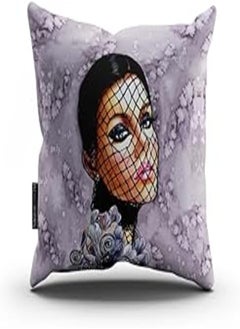 Buy Naguib Selim KBO 207 Modern Cushion Billow, Multicolor in Egypt