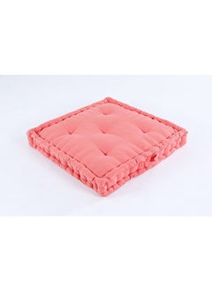 اشتري Leo Pallet Floor Cushion 80x80x10 Cm Red في الامارات