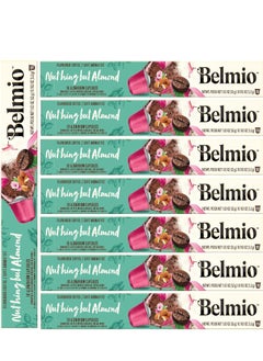 Buy Belmio Almond Coffee Capsules Pack of 8 (80 Capsules) - Compatible With Nespresso Original Line Machines in UAE