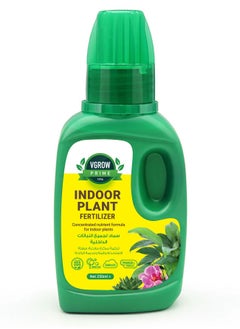 Buy Vgrow Indoor Plant Fertilizer - Liquid Nutrients for Houseplants - 250ml Concentrate in UAE