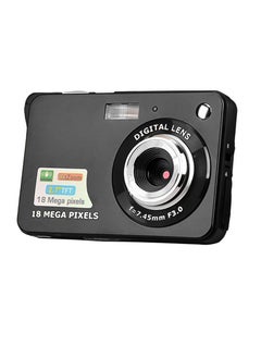 Buy Digital Camera Mini Pocket Camera 18MP 2.7 Inch LCD Screen 8x Zoom Smile Capture Anti-Shake with Battery in Saudi Arabia