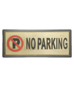 Buy No Parking Sign Sticker For Hotels, Warehouses And Supermarket Indoor And Outdoor Use 11X28CM in UAE