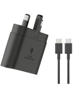 Buy 45W Super fast charger Plug Data cable for Samsung galaxy S24 ULTRA S23 ultra FE S22 S21 fe S20 note 20 ultra 10 plus 9 8 z4 fold lead z 5 flip USB C TO C Adapter european wall Charger in UAE