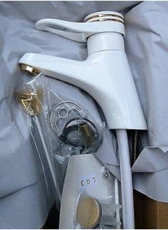 Buy basin mixer grohe white * gold in Egypt