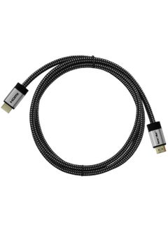 Buy HDMI Cable 4K 60Hz, HDMI 2.0, HDCP 2.2, HDR, 18Gbps with Braided Cord, Gold Plated Connectors (2 Meteer) in Egypt