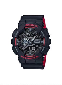 Buy Men's G-Shock GA110HR-1A Black Rubber Quartz Sport Watch in Saudi Arabia