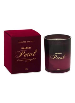 اشتري Petal Halfeti Candle, White - 198g في الامارات