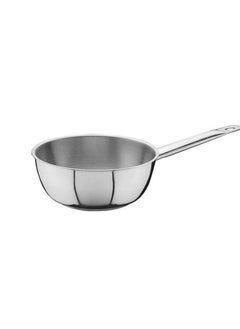 Buy Stainless Steel Induction Sauteuse with rim  20 cm x 6 cm |Ideal for Hotel,Restaurants & Home cookware |Corrosion Resistance|Made in Turkey in UAE