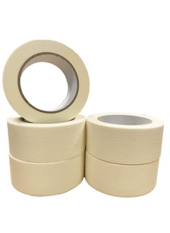 Buy Masking Tape 2 Inch x 20 Yards - Strong Adhesive Tape for Painting, Decorating, DIY, Home, Office, School, and Crafts in Saudi Arabia