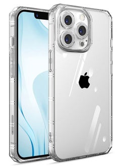 اشتري Clear Shockproof Case With Camera Lens Cut out For iPhone 13 Pro Max في مصر