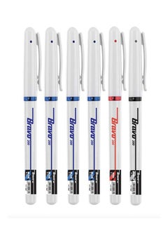 Buy BRAVO 200 Ball Pen Poly Bag [6 PEN] in Egypt