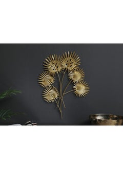 اشتري Cheska Wall Decor Gold | 47x61cm | unframed في الامارات