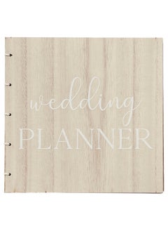 اشتري Ginger Ray Wooden Wedding Planner في الامارات