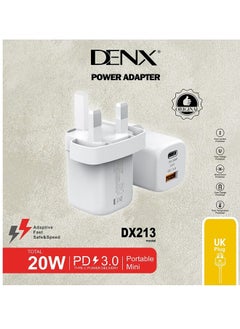 Buy Denx wall charger 2 ports in Saudi Arabia